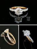 1.90Ct Of RING With Purity Of 18K