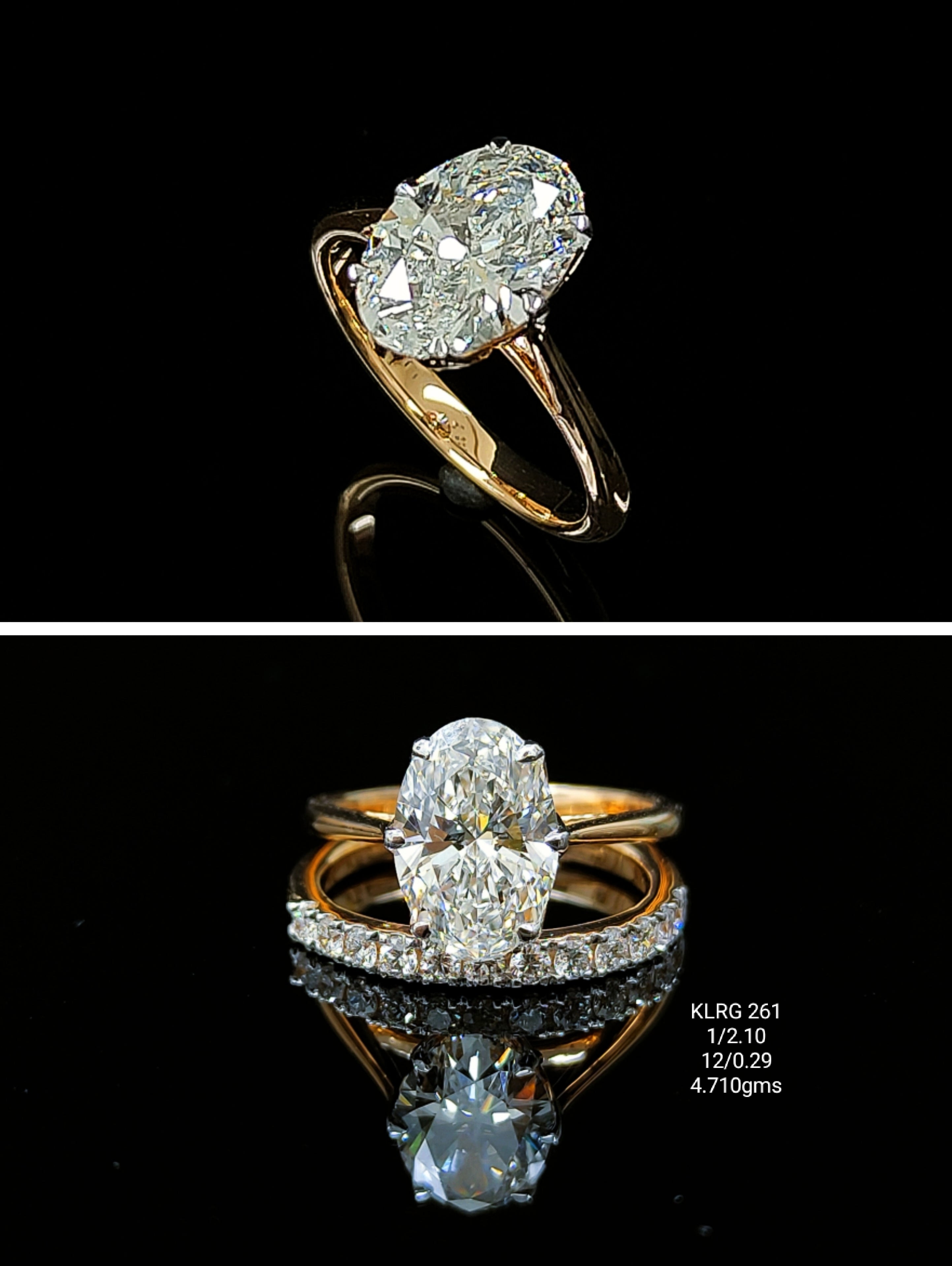 2.39Ct Of RING With Purity Of 18K