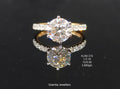 2.4Ct RING solitaire diamonds 18K