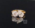 3.07Ct Of RING With Purity Of 18K
