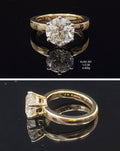 2.08Ct Of RING With Purity Of 18K