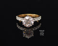 2.72Ct Of RING With Purity Of 18K