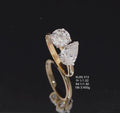 3.02CT RING solitaire diamonds 18K