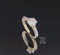 1.29Ct RING solitaire diamonds 18K