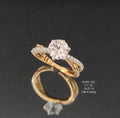 1.71Ct RING solitaire diamonds 18K