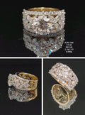 5.1Ct RING solitaire diamonds 18K