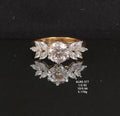 2.68Ct RING solitaire diamonds 18K