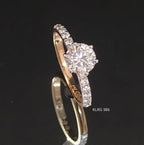 1.28 Ct of RING of Solitaire Round Shaped Diamond  18K