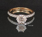 1.28 Ct of RING of Solitaire Round Shaped Diamond  18K