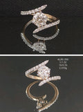 1.28Ct RING solitaire diamonds 18K