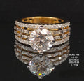 2.57 Ct of RING of Solitaire Round Shaped Diamond  18K