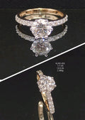 1.26 Ct of RING of Solitaire Round Shaped Diamond  18K