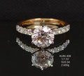 1.91 Ct of RING of Solitaire Round Shaped Diamond  18K