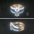 1.69CT RING solitaire diamonds 18K