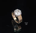 3.26Ct RING solitaire diamonds 18K