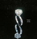 4.7Ct RING solitaire diamonds 18K
