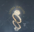 3.24Ct RING solitaire diamonds 18K