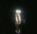 1.65Ct RING solitaire diamonds 18K
