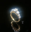 1.99Ct RING Small round diamonds 18K