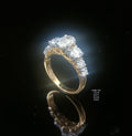 1.96Ct RING MIX shape  diamonds 18K