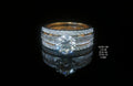 3.1Ct RING solitaire diamonds 18K