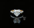 3.28Ct RING Small round diamonds 18K