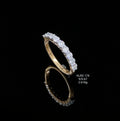 0.67CT RING Small round diamonds 18k