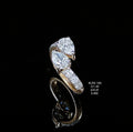 1.83Ct RING Small round diamonds 18K