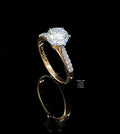 2.29Ct RING solitaire diamonds 18K