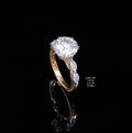 3.53Ct RING solitaire diamonds 18K