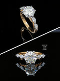 2.53Ct RING solitaire diamonds 18K