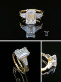 3.7Ct RING Solitaire Diamond 18K