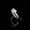 2.4Ct RING Small round diamonds 18K