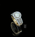 1.56Ct RING Small round diamonds 18K