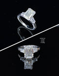 3.72Ct RING Solitaire Diamond 18K