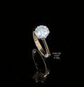 2.07Ct RING solitaire diamonds 18K