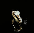 1.27Ct RING solitaire diamonds 18K