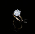 2.54Ct RING solitaire diamonds 18K