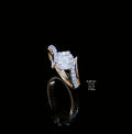 4.71Ct RING solitaire diamonds 18K