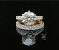 4.4Ct RING solitaire diamonds 18K
