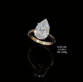 4.4Ct RING solitaire diamonds 18K