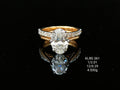 2.39Ct RING Small round diamonds 18K
