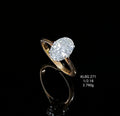 5.08Ct RING Solitaire Diamond 18K