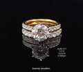 3.4Ct RING Solitaire Diamond 18K