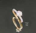 1.35Ct RING solitaire diamonds 18K