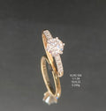 1.26Ct RING solitaire diamonds 18K