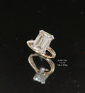 5.14Ct RING Solitaire Diamond 18K