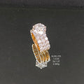 0.66Ct RING Small round diamonds 18K