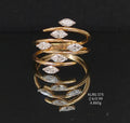 0.99Ct RING Small round diamonds 18K