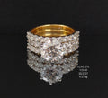 5.27Ct RING solitaire diamonds 18K